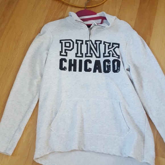 PINK Victoria's Secret Tops - VS PINK Chicago Quarter zip PINK Victoria's Secret Tops - VS PINK Chicago Quarter zip